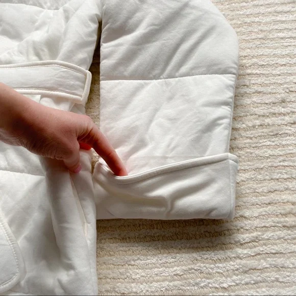 NWT Skin x J. Crew quilted robe - Picture 7 of 16